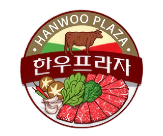 한우프라자 일러스트 엠블럼